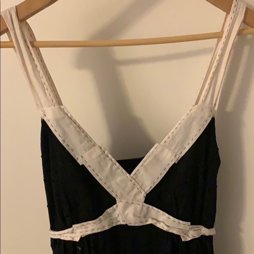 BCBG Black dress with stitch detailing - Picture 2 of 4